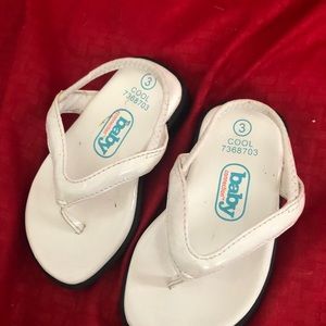 Baby Connection White Sandals